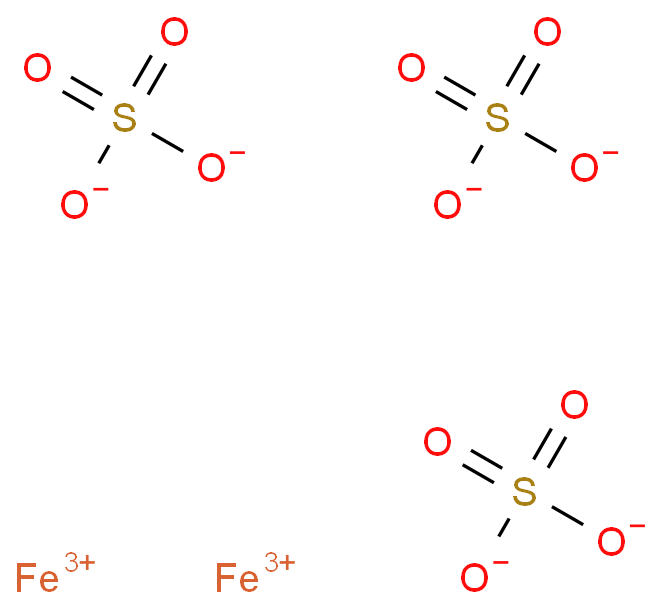Ferric sulfate structure