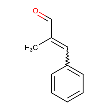 α-甲基肉桂醛化学结构式