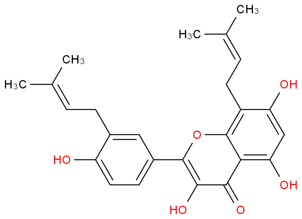 楮树黄酮醇F价格, Broussoflavonol F对照品, CAS号:162558-94-3