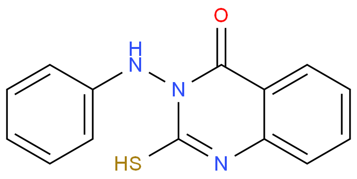 2-MERCAPTO-3-PHENYLAMINO-3H-QUINAZOLIN-4-ONE