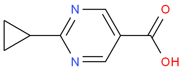 5-Pyrimidinecarboxylic acid, 2-cyclopropyl- (9CI)