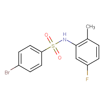 4-溴-N-(5-氟-2-甲基苯基)-苯磺酰胺CAS号885396-64-5(现货供应/质量保证)