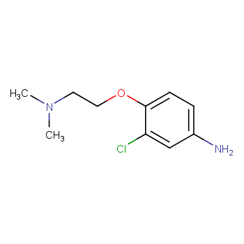3-氯-4-(2-(二甲基氨基)乙氧基)苯胺/895636-40-5