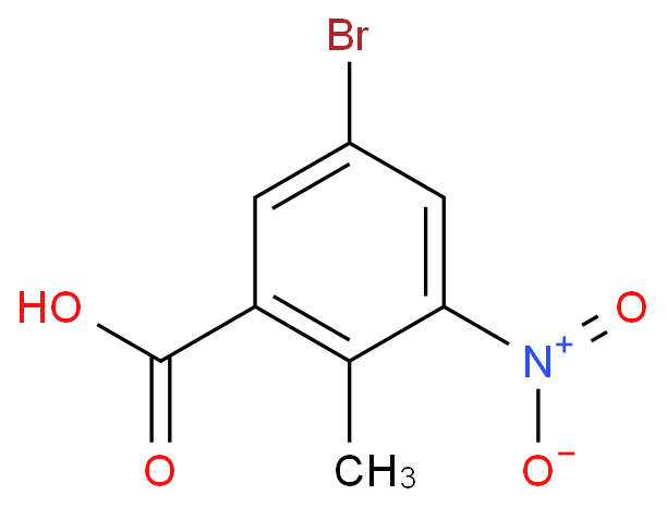 2-甲基-3-硝基-5-溴苯甲酸 产品图片