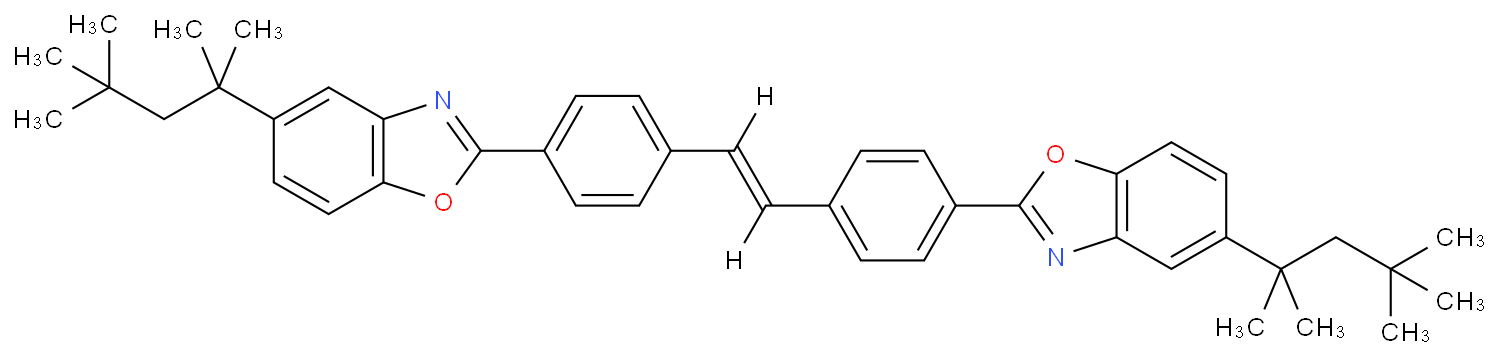 5-(2,4,4-trimethylpentan-2-yl)-2-[4-[(E)-2-[4-[5-(2,4,4-trimethylpentan-2-yl)-1,3-benzoxazol-2-yl]phenyl]ethenyl]phenyl]-1,3-benzoxazole
