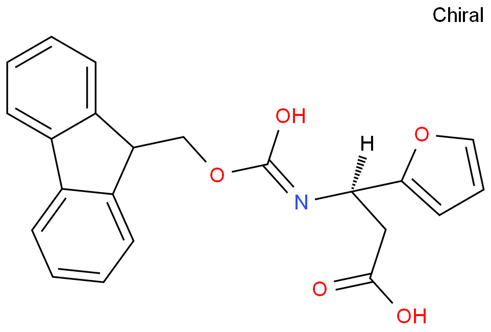 N-FMOC-R-3-氨基-3-(2-呋喃基)丙酸CAS号1217662-55-9(科研试剂/现货供应,质量保证)