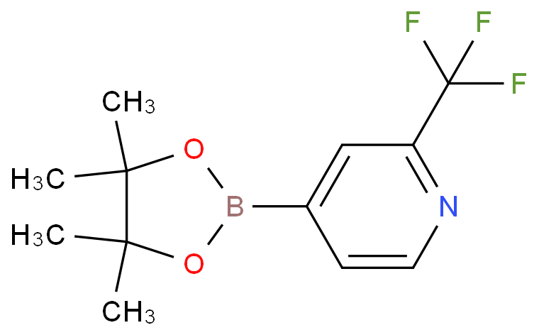 2-(TRIFLUOROMETHYL)PYRIDINE-4-BORONIC ACID PINACOL ESTER  