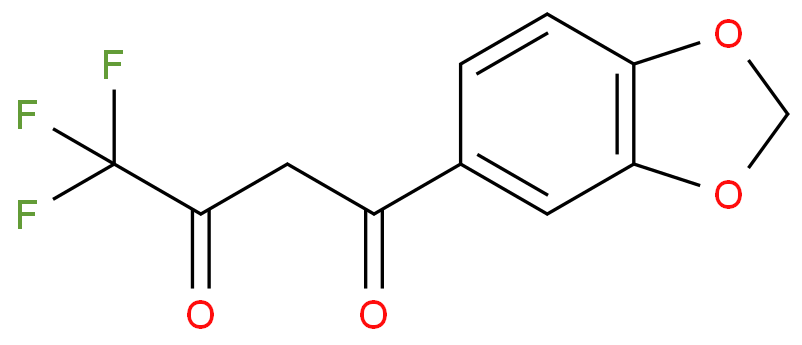 1-(1,3-BENZODIOXOL-5-YL)-4,4,4-TRIFLUOROBUTANE-1,3-DIONE
