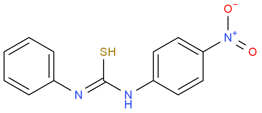 1-(对硝基苯)-3-苯基-2-硫脲