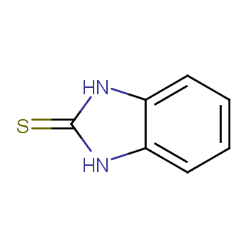 2-Mercaptobenzimidazole structure