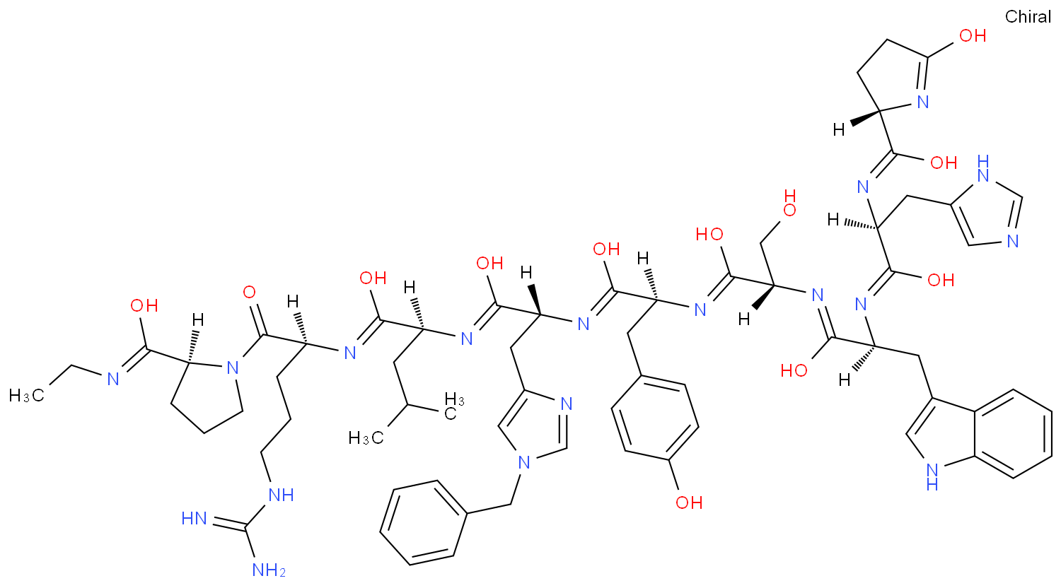 Histrelin structure