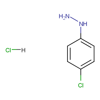 4-Chlorophenylhydrazine hydrochloride structure