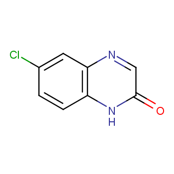 2-羟基-6-氯喹喔啉化学结构式