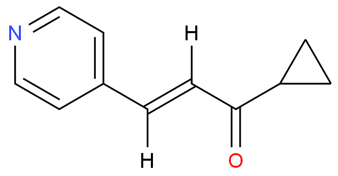 2-Propen-1-one,1-cyclopropyl-3-(4-pyridinyl)-(9CI)