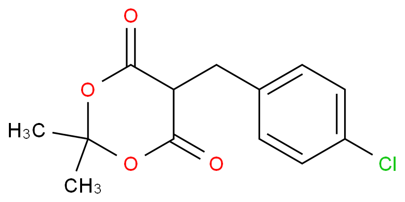 2-2-dimethyl-5-4-chlorobenzyl-1-3-dioxane-4-6-dione-88466-67-5-wiki