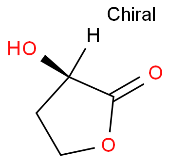 56881-90-4 (R)-(+)-α-羟基-γ-丁内酯 结构式图片