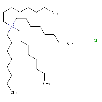 四辛基氯化铵化学结构式