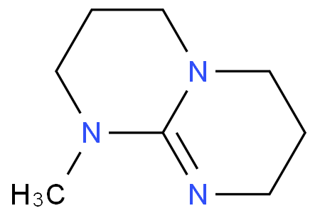 7-甲基-1,5,7-三氮杂二环[4.4.0]癸-5-烯化学结构式