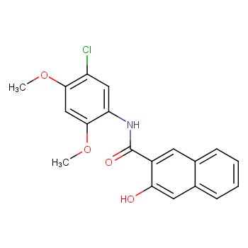 N-(5-chloro-2,4-dimethoxyphenyl)-3-hydroxynaphthalene-2-carboxamide