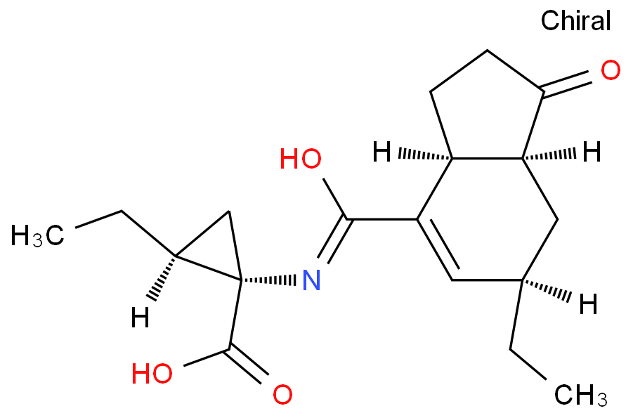 冠菌素化学结构式