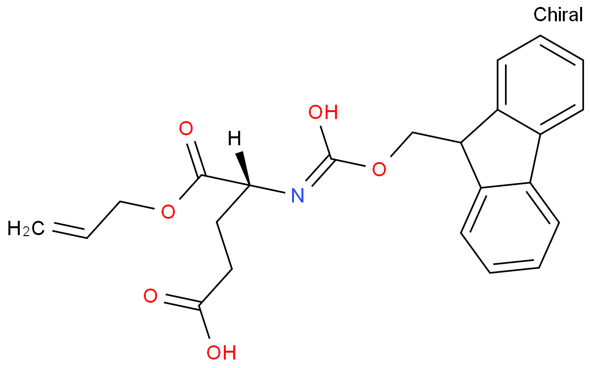 [Perfemiker](R)-4-((((9H-芴-9-基)甲氧基)羰基)氨基)-5-(烯丙氧基)-5-氧代戊酸,97%