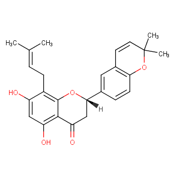 山豆根酮 A10价格, Euchrenone A10对照品, CAS号:171828-81-2