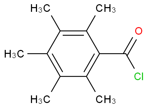 Benzoyl chloride, pentamethyl-