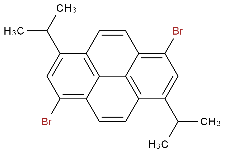 1,6-Diisopropyl-3,8-dibromopyrene; 1,6-dibromo-3,8-diisopropylpyrene