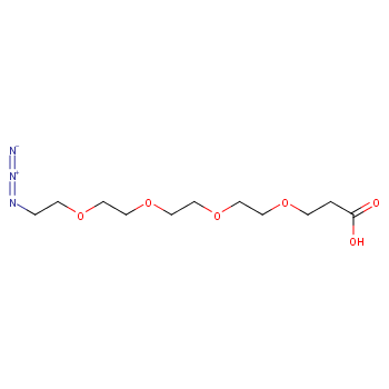 3-[2-[2-[2-(2-azidoethoxy)ethoxy]ethoxy]ethoxy]propanoic acid