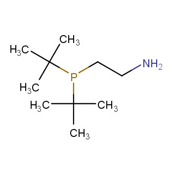 2-(二叔丁基膦)乙胺化学结构式