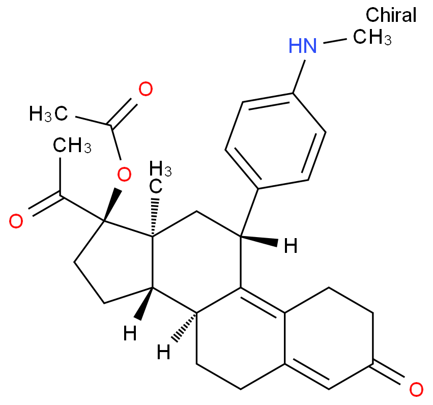 Ulipristal acetate InterMediate structure