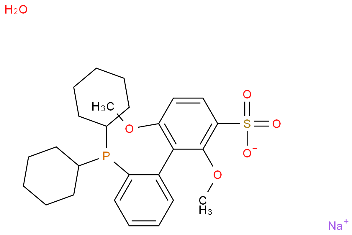 2'-DICYCLOHEXYLPHOSPHINO-2,6-DIMETHOXY-3-SULFONATO-1,1'-BIPHENYL HYDRATE SODIUM SALT