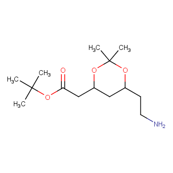 (4S,trans)-1,1-Dimethylethyl-6-aminoethyl-2,2-dimethyl-1,3-dioxane-4-acetate