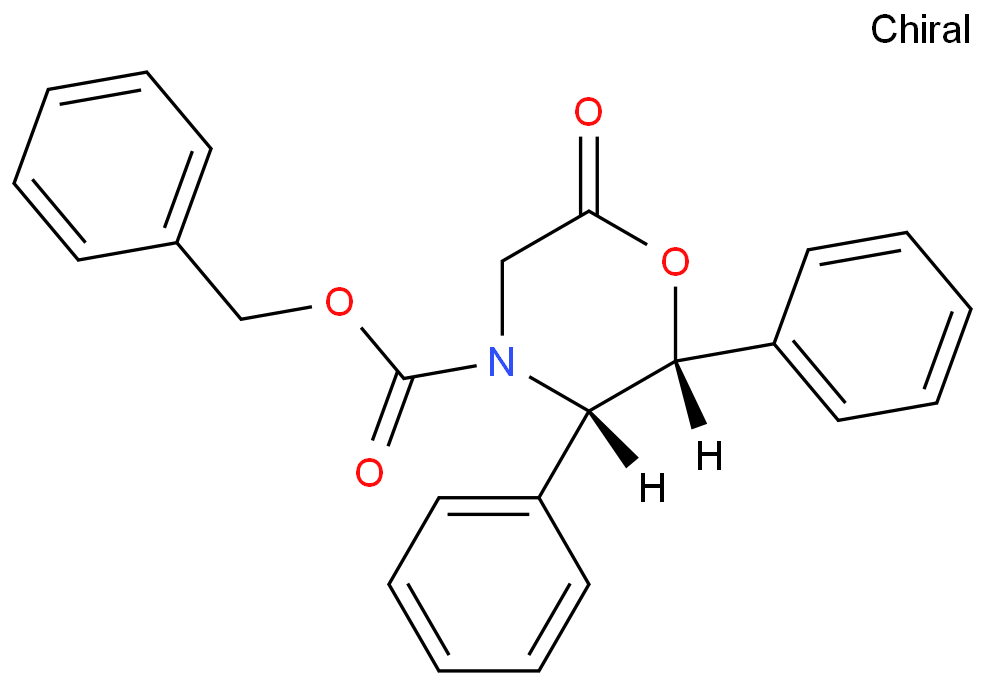 苄基(2R,3S)-6-氧代-2,3-二苯基吗啉-4-羧酸酯/100516-54-9