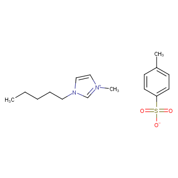 1357260-25-3 1-戊基-3-甲基咪唑对甲苯磺酸盐 结构式图片
