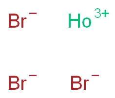 溴化钬(III)化学结构式