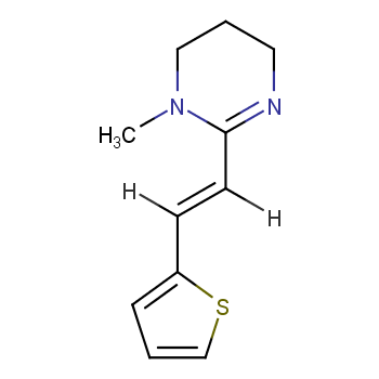 噻嘧啶化学结构式