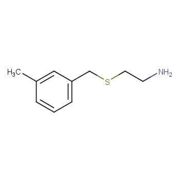 2-([(3-Methylphenyl)methyl]sulphanyl)ethan-1-amine