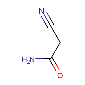 2-Cyanoacetamide structure