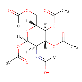[(2R,3S,4R,5R,6R)-5-acetamido-3,4,6-triacetyloxyoxan-2-yl]methyl acetate