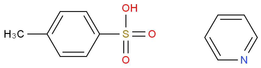 对甲苯磺酸吡啶盐化学结构式