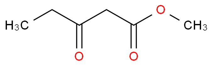 3-氧代戊酸甲酯化学结构式