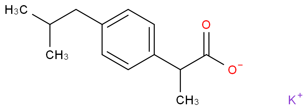 potassium 2-(4-isobutylphenyl)propionate