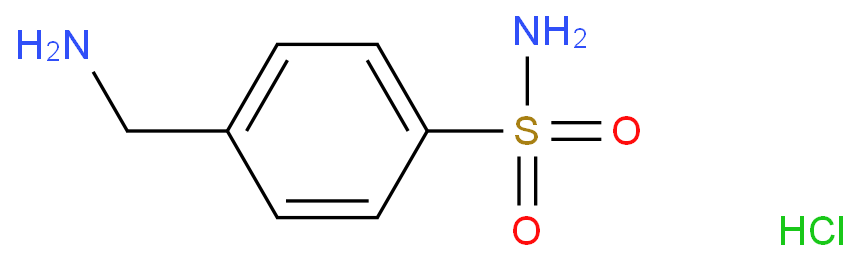 4-(aminomethyl)benzenesulfonamide;hydrochloride