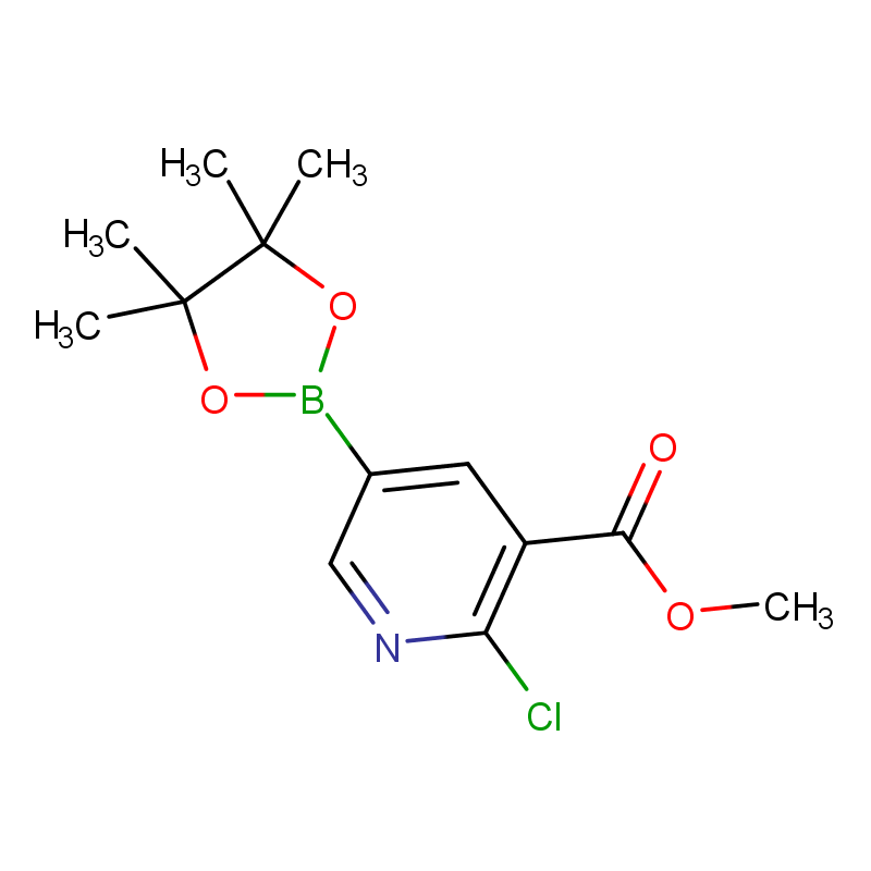 [Perfemiker]2-氯-5-(4,4,5,5-四甲基-1,3,2-二氧杂环戊硼烷-2-基)烟酸甲酯,95%