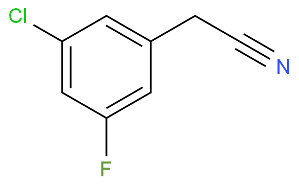 2-(3-chloro-5-fluorophenyl)acetonitrile