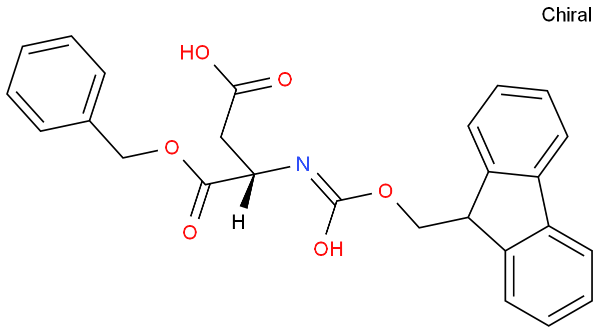 (S)-3-((((9H-芴-9-基)甲氧基)羰基)氨基)-4-(苄氧基)-4-氧代丁酸