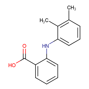 Mefenamic acid structure