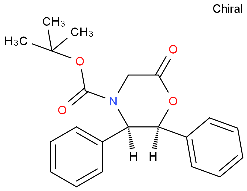 (2S,3R)-N-叔丁氧羰基-2,3-二苯基吗啉-6-酮/112741-50-1