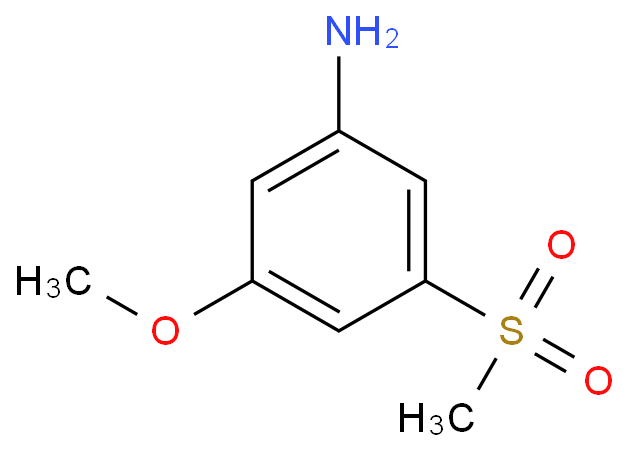 3-methoxy-5-methylsulfonylaniline